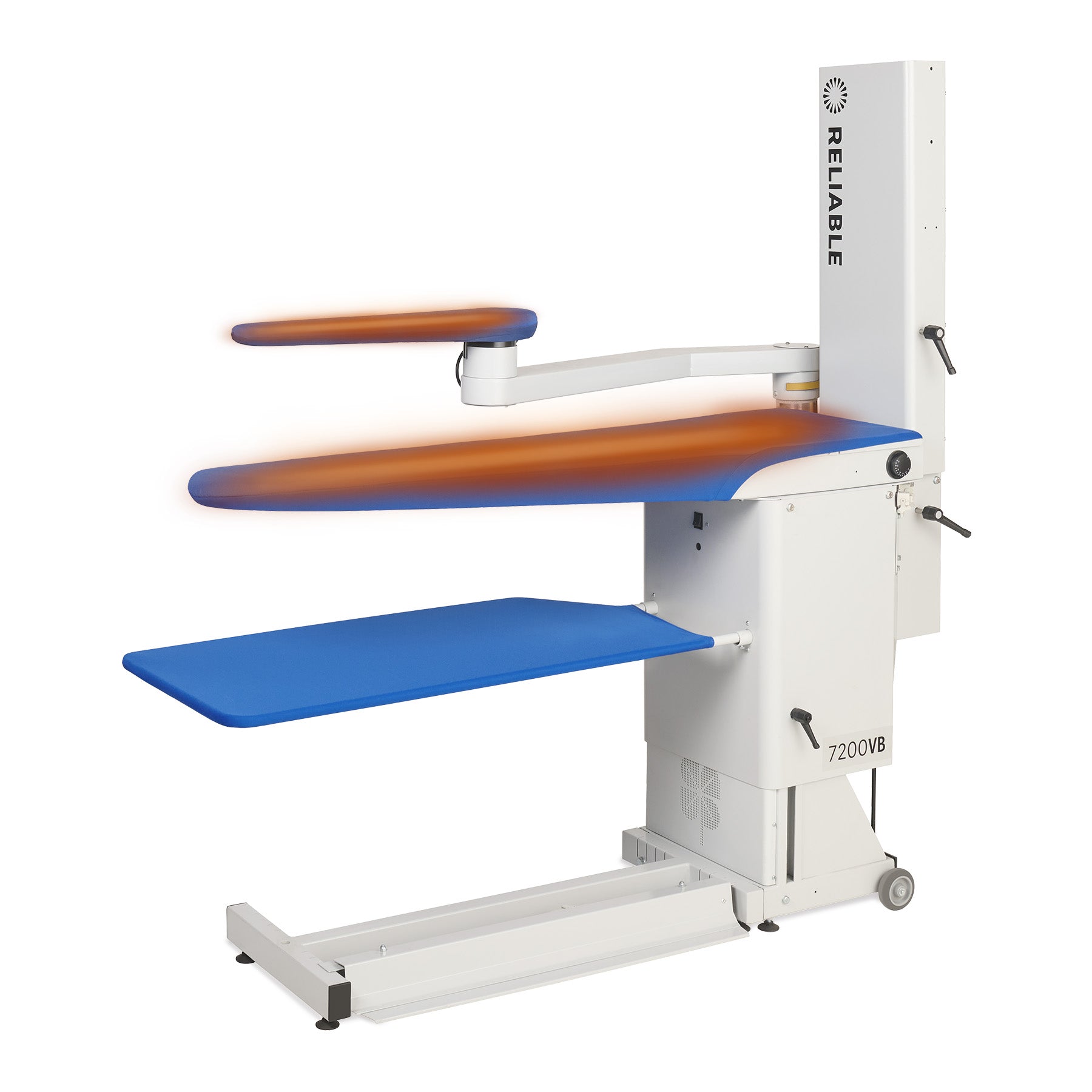 7200VB Pro Vacuum & Up-air Pressing Table on Heated Mode