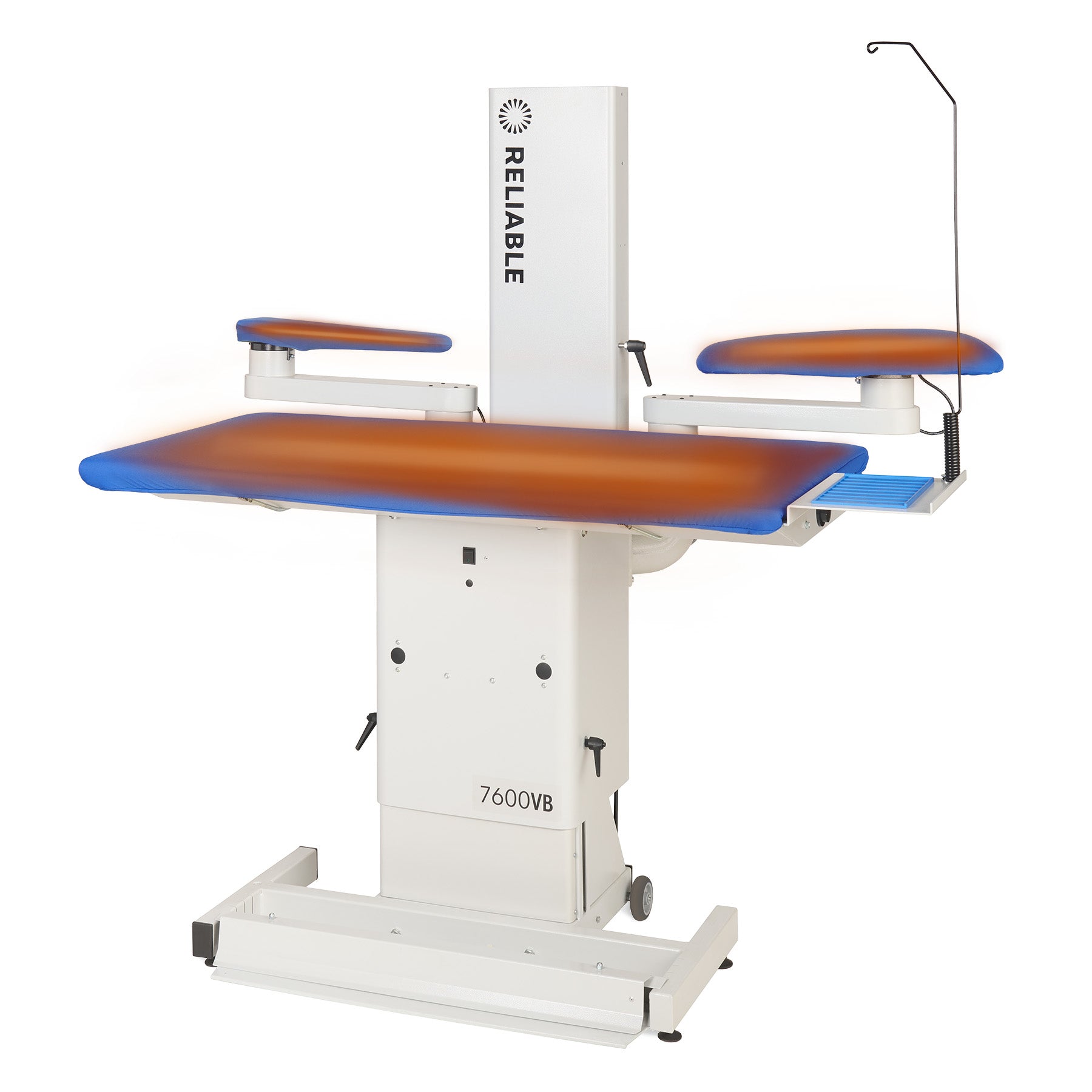 7600VB Pro Vacuum & Up-air Pressing Table on Heated Mode