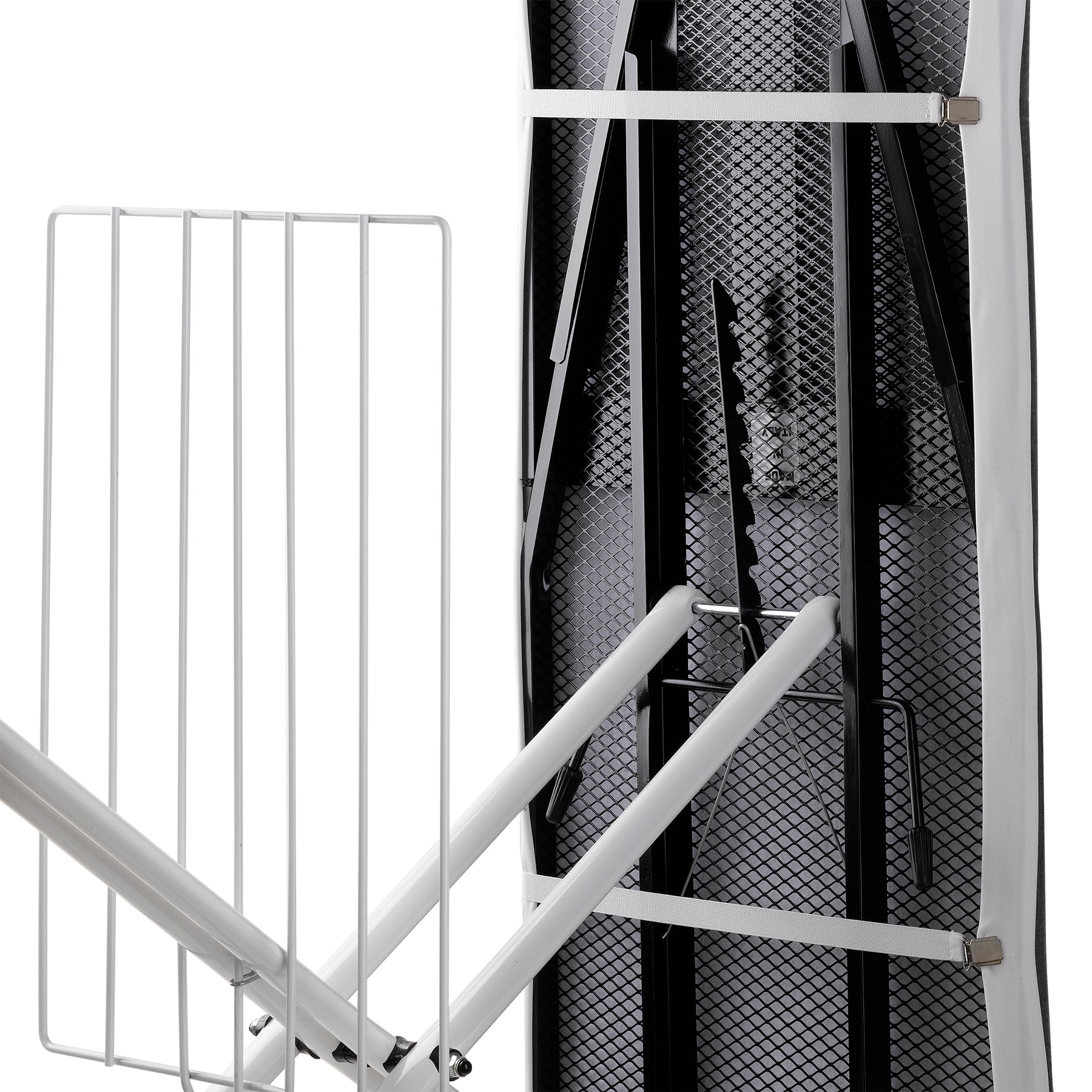 Ironing Board Laundry Rack with the tube frame