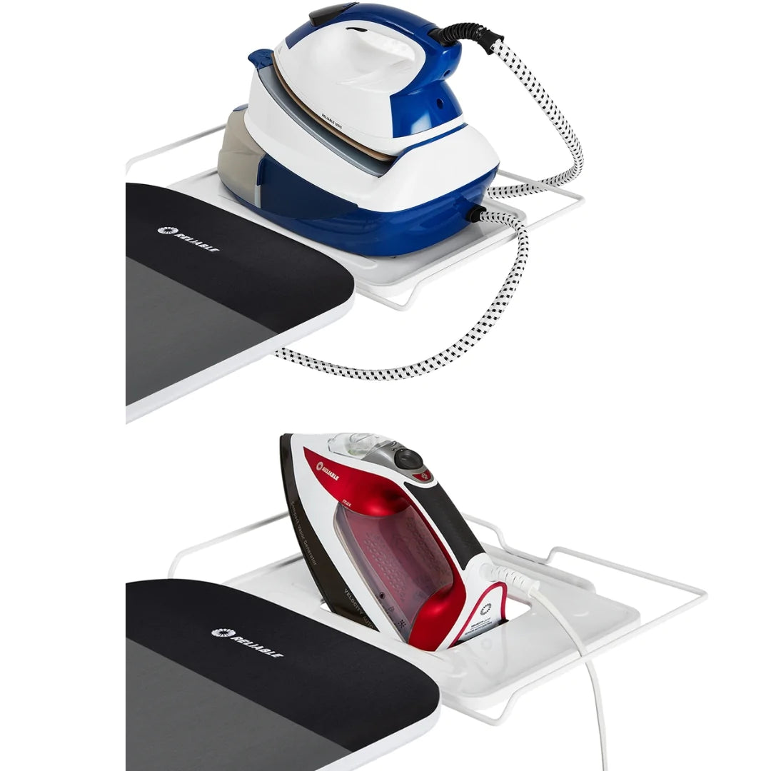 Ergonomic Iron Rest on Ironing Board