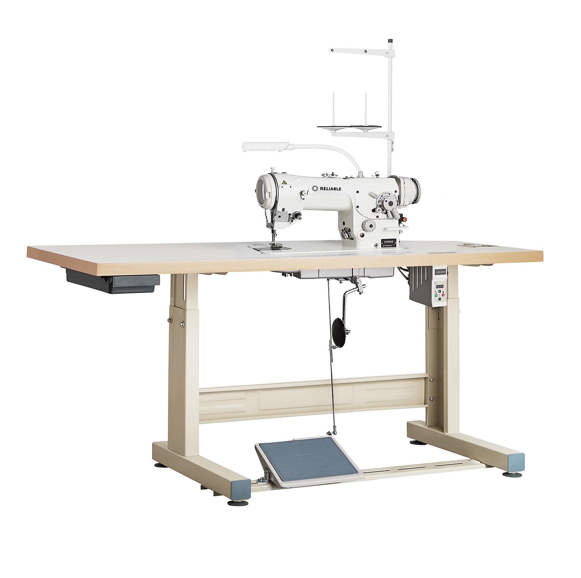 High Speed Rotary Zig Zag Sewing Machine with Direct Drive
