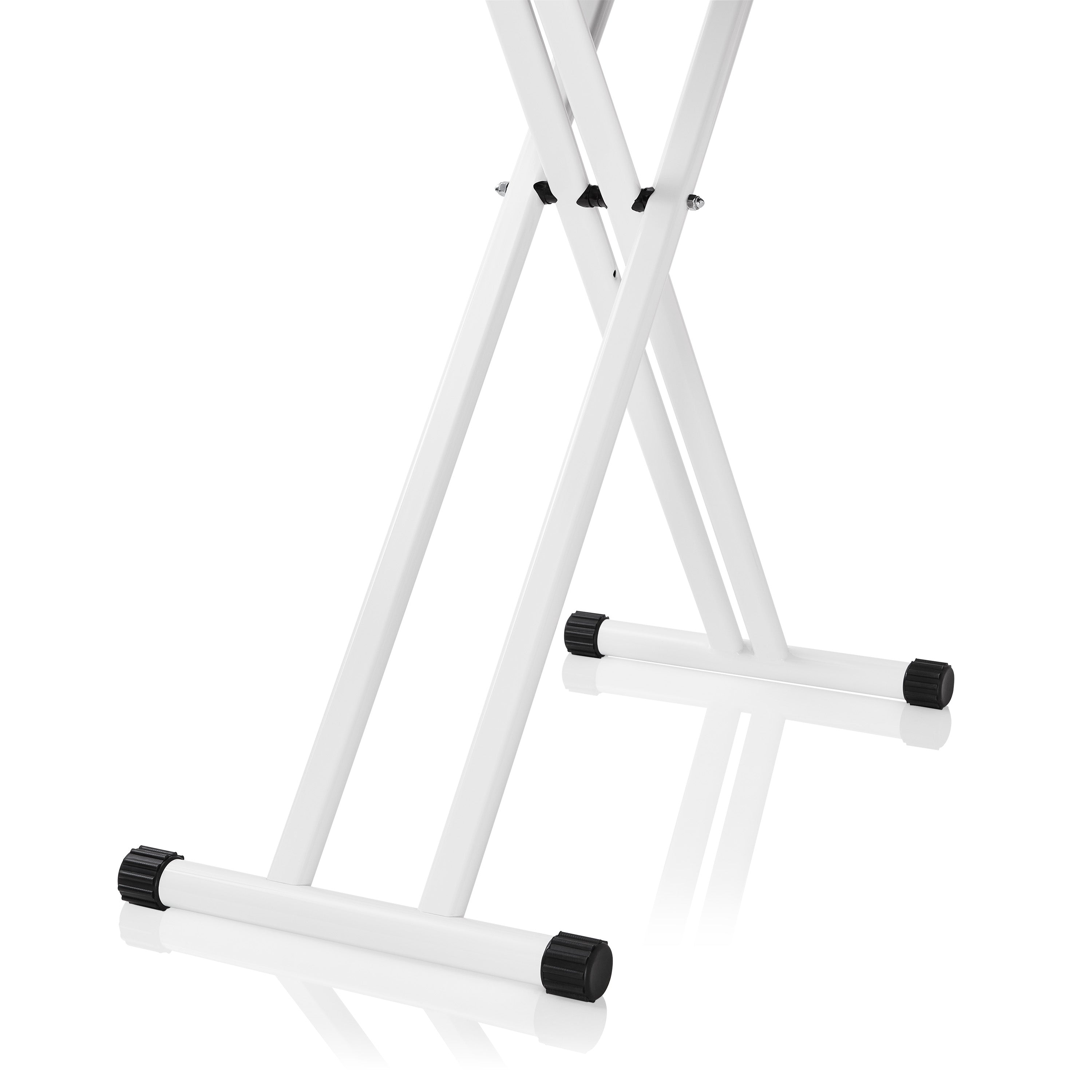 Double wishbone legs on ironing board