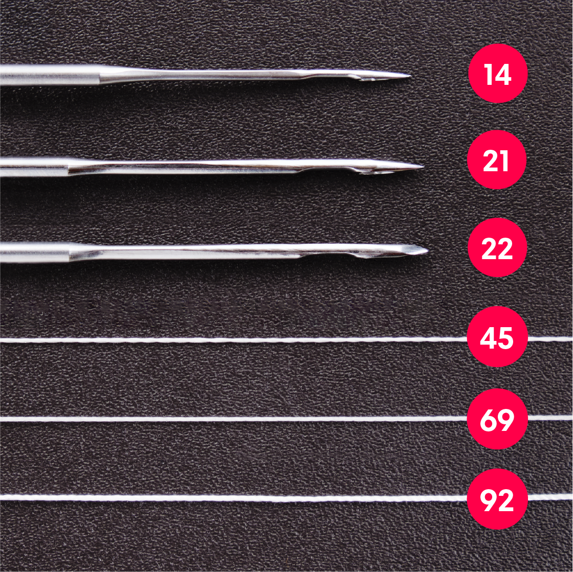 Barracuda 500BW Thread Needle Size