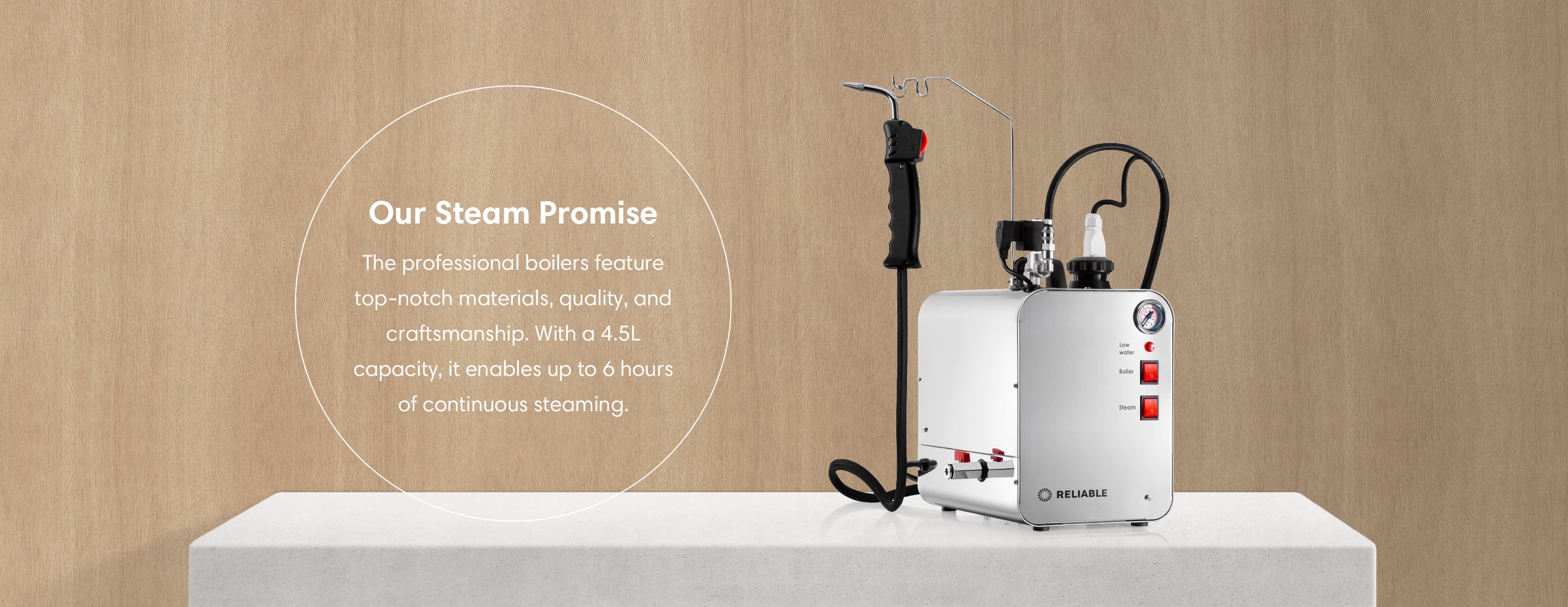 Reliable - Pressurized Steam Cleaner 6000CD – reliablecorporation.com