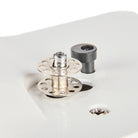 Built-in bobbin winder on a Zig-Zag Stitch Sewing Machine