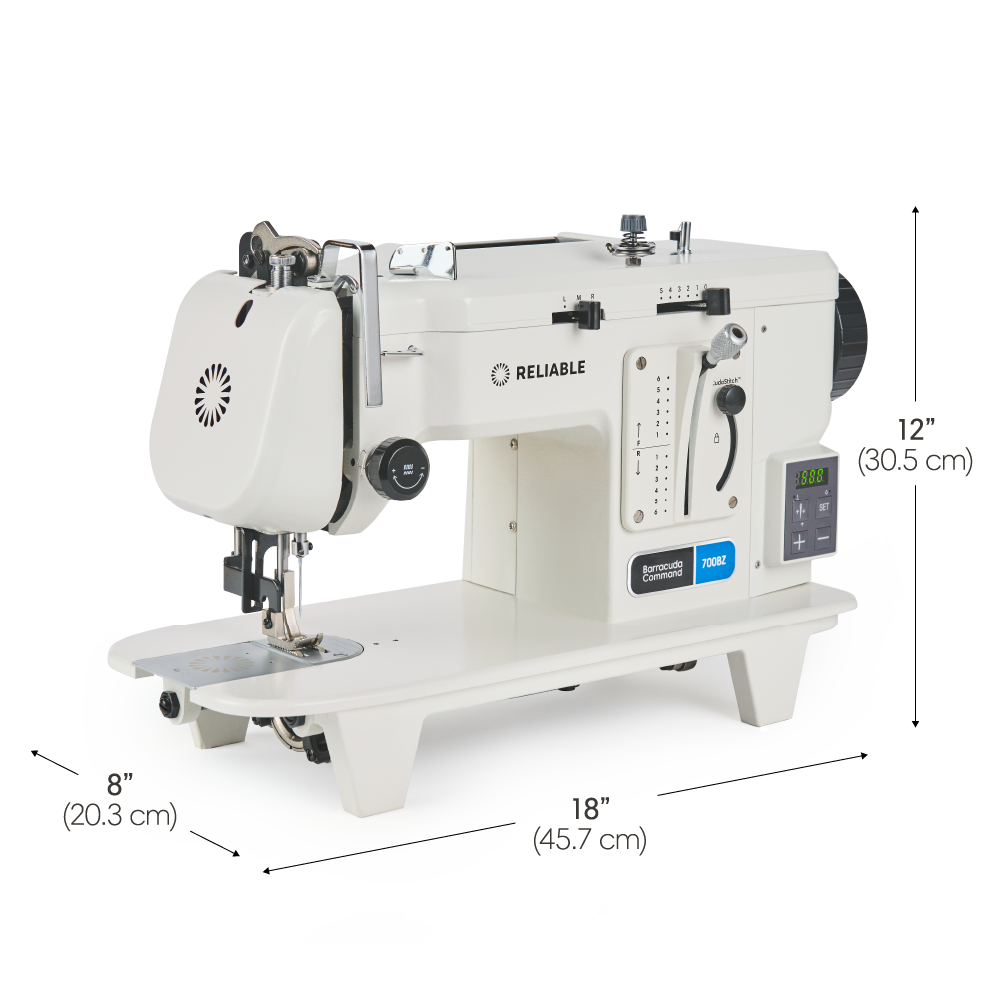 Barracuda™ Command Zig-Zag Stitch Walking Foot Direct Drive Sewing Barracuda™ Command Zig-Zag Stitch Walking Foot Direct Drive Sewing
