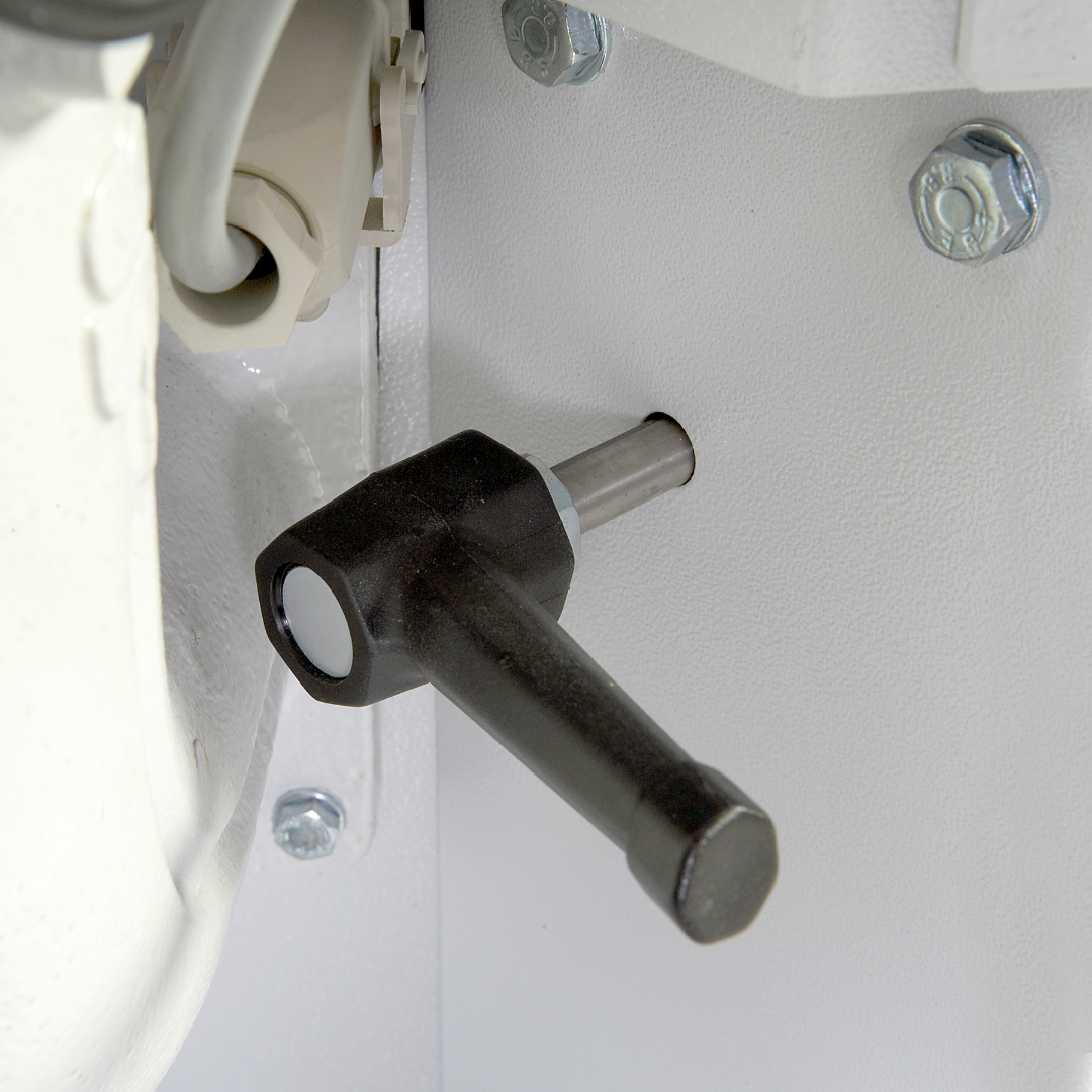 7600VB PROFESSIONAL VACUUM AND UP-AIR PRESSING TABLE - UP-AIR ADJUSTMENT LEVER