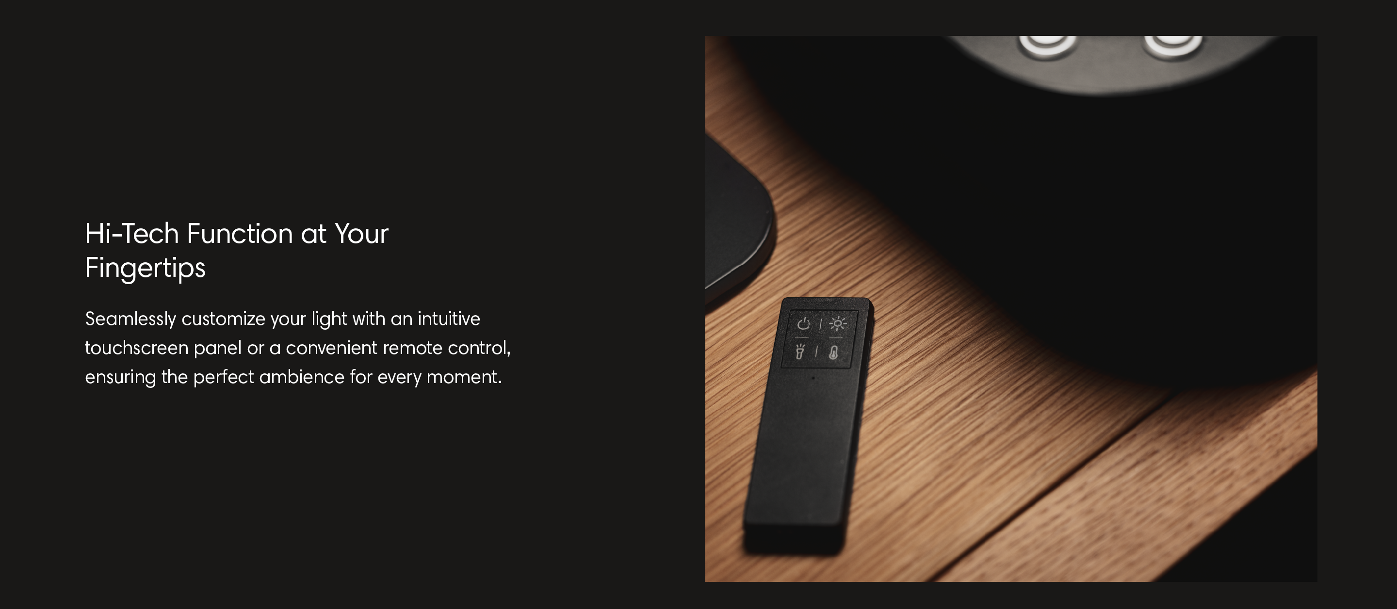 UberLight Frame Hi-Tech Function at Your Fingertips