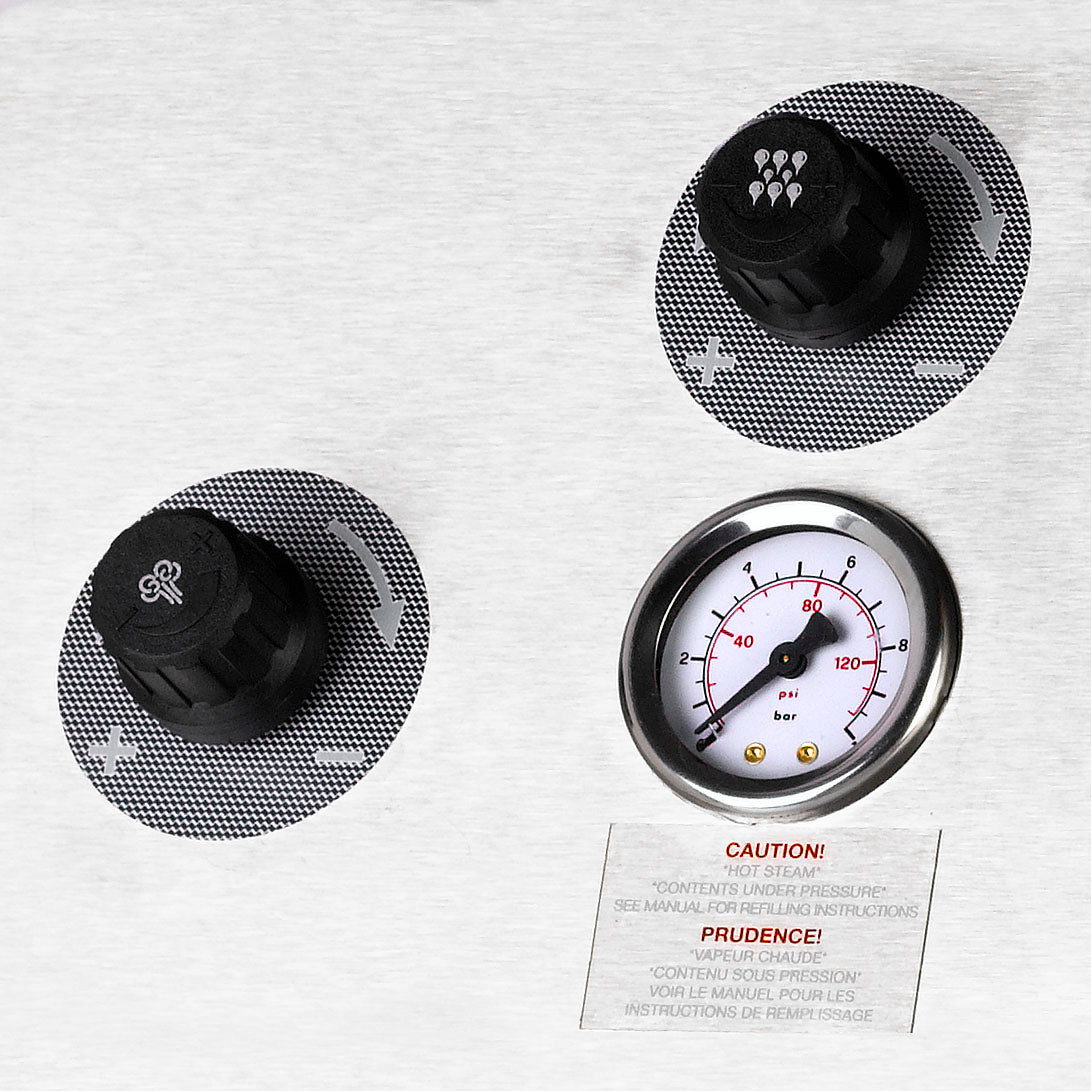 Tandem Pro Commercial Steam Cleaning System with Vacuum - reliablecorporation.com