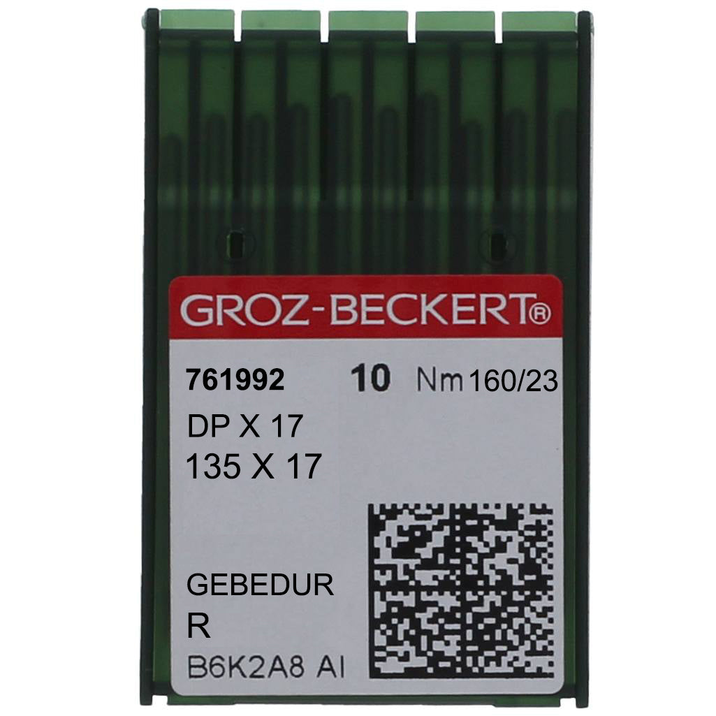 135 x 17 Groz-Beckert® Sewing Machine Needle, Various sizes, 10 x